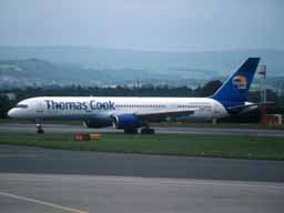 5 June 2003 (1720) G-FCLI having landed on runway 23 at GLA